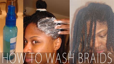 washing hair while in cornrows